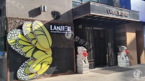 南昌兰积整形门头示意图