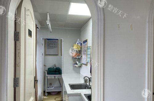 广州雪儿海蒂私密洗漱区示意图