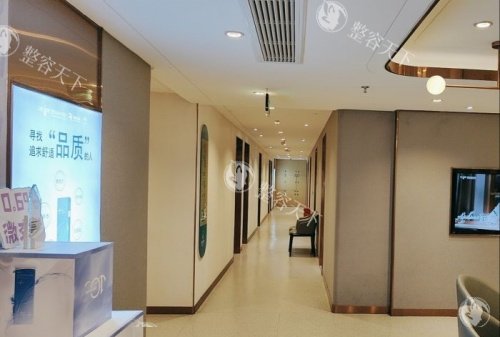 福州爱美尔整形走廊示意图