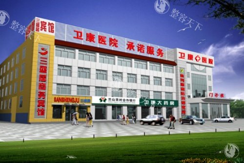 临沂卫康医院门牌示意图