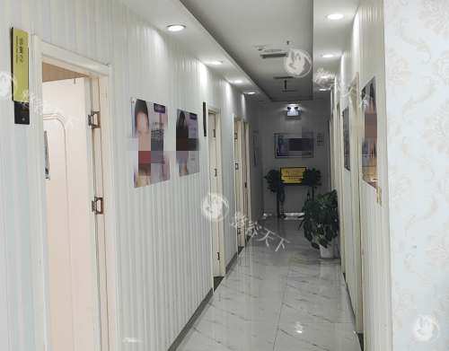 郑州枝蔓医疗美容走廊环境