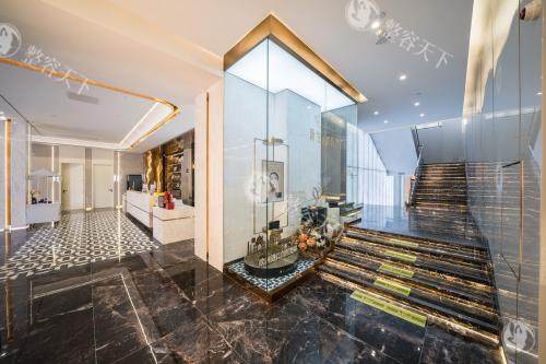 北海韩美整形一楼楼梯环境