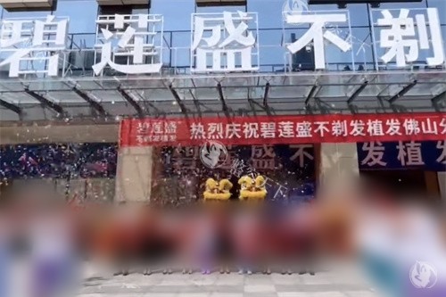 佛山碧莲盛植发开业仪式