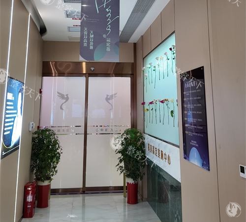 长沙祺美胸整形一楼走廊环境