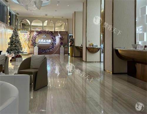 深圳美莱整形大厅休息区