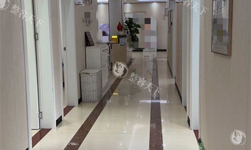 广州广大整形医院走廊图