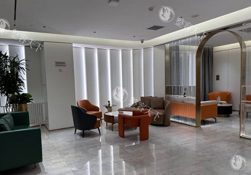 北京美莱医疗美容内部休息等待区环境