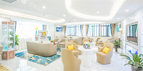 合肥华美整形大厅等待区