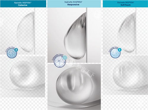 娜绮丽隆胸假体型号对比攻略：圆形、水滴、毛面如何选？找到更适合你的胸型！