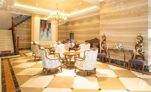 上海诺诗雅大厅休息区环境图