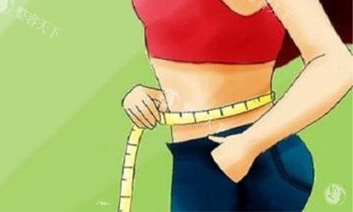 腰腹环吸术后动画示意图