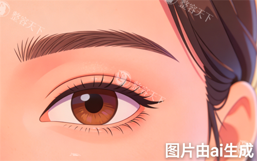 双眼皮术后展示图