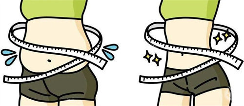 小蛮腰吸脂前后