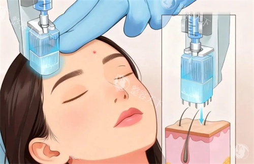 热玛吉操作卡通图片