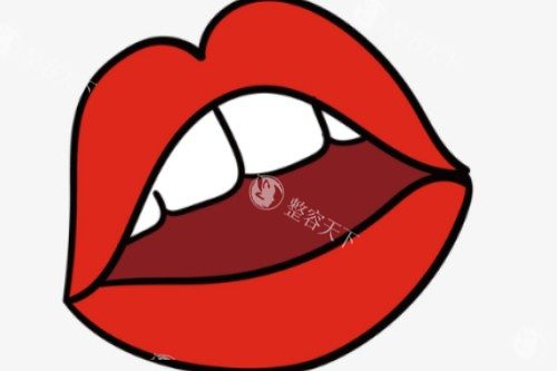 好看嘴唇卡通图