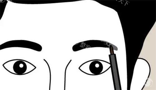 男士眉毛设计图