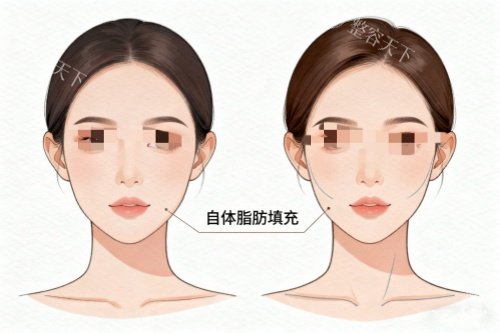 脂肪填充卡通图