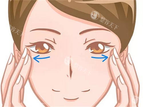 眼部按摩护理