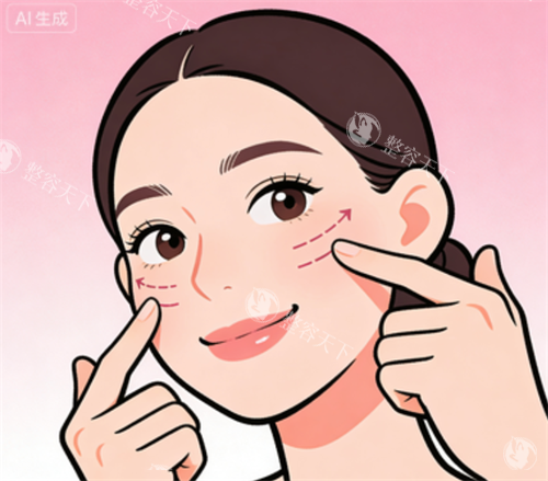 面部提升图片