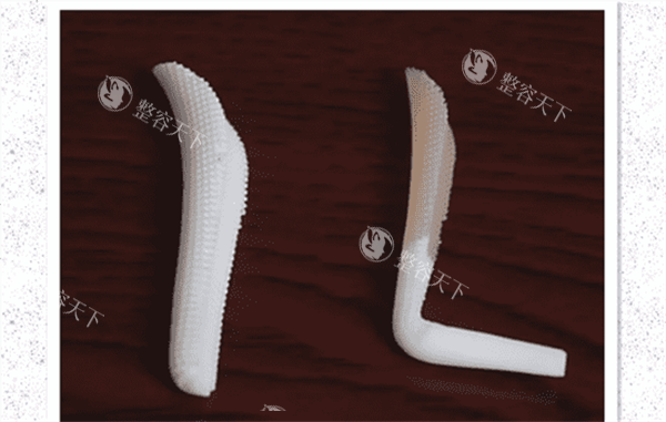 隆鼻假体形状