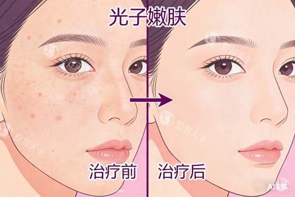 光子嫩肤祛斑卡通图.jpg