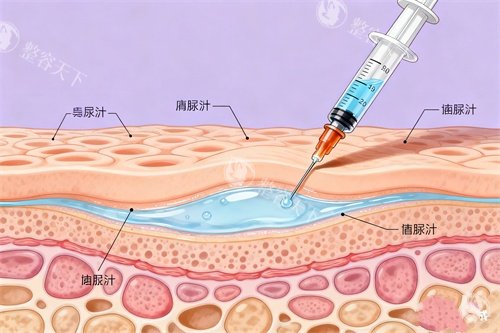 皮肤注射针剂卡通图