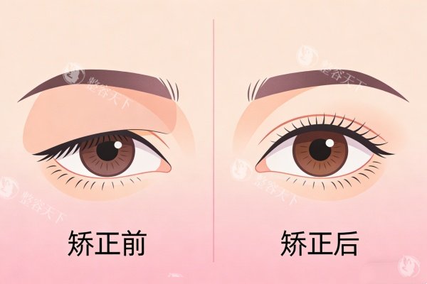 提肌后单侧下垂是赫林现象吗？建议先别慌，打开Very美学小程序一键核对正规眼修复医院地址