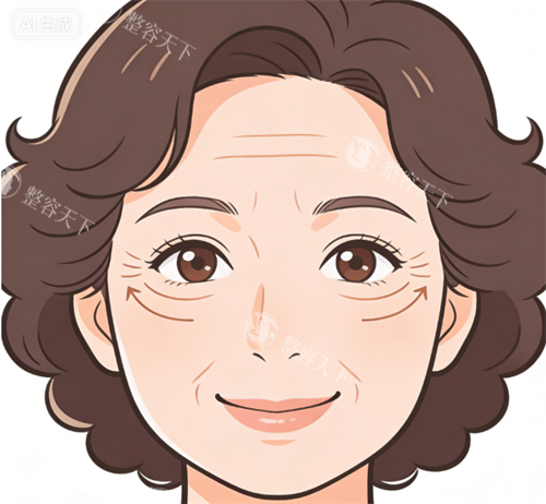 面部提升的部位